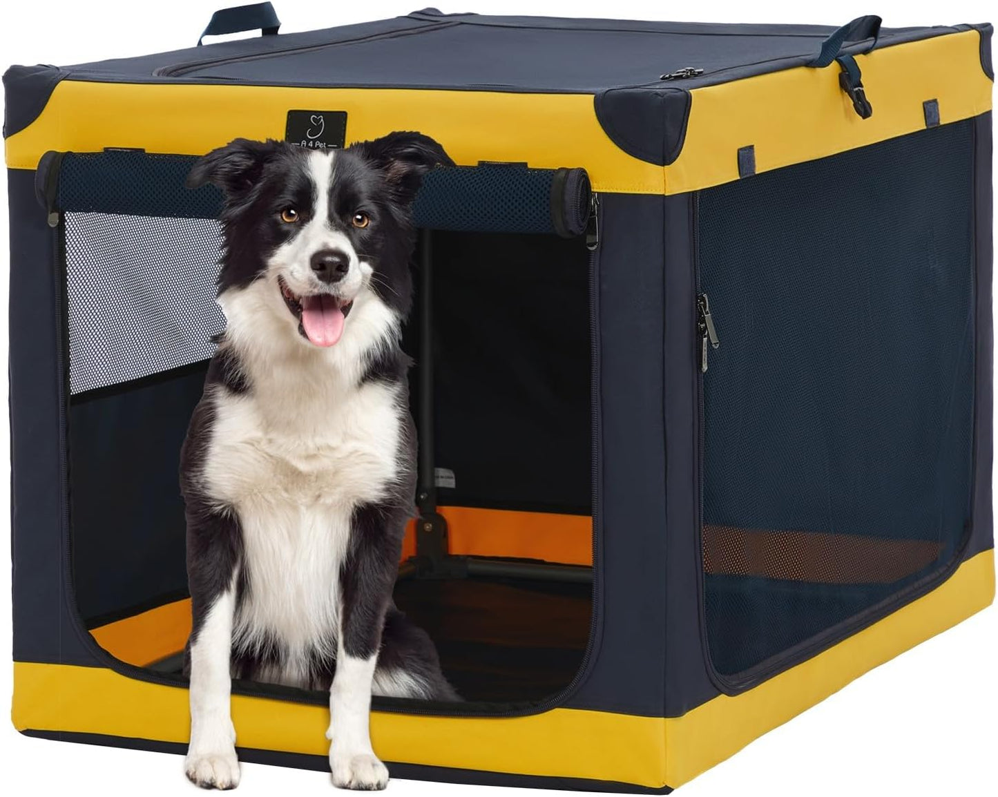 A4Pet Collapsible Dog Crate - Lightweight and Durable 36 Inch