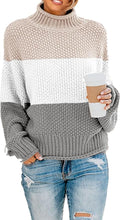 Turtleneck Oversized Sweater Womens - Cozy Slouchy Knit Jumper