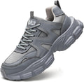 Steel Toe Shoes for Women Wide Non Slip Lightweight Safety