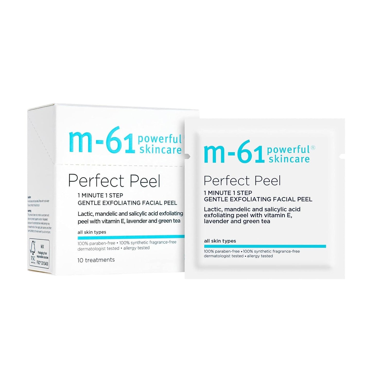 m-61 Perfect Peel for Gentle Exfoliation of Sensitive Skin