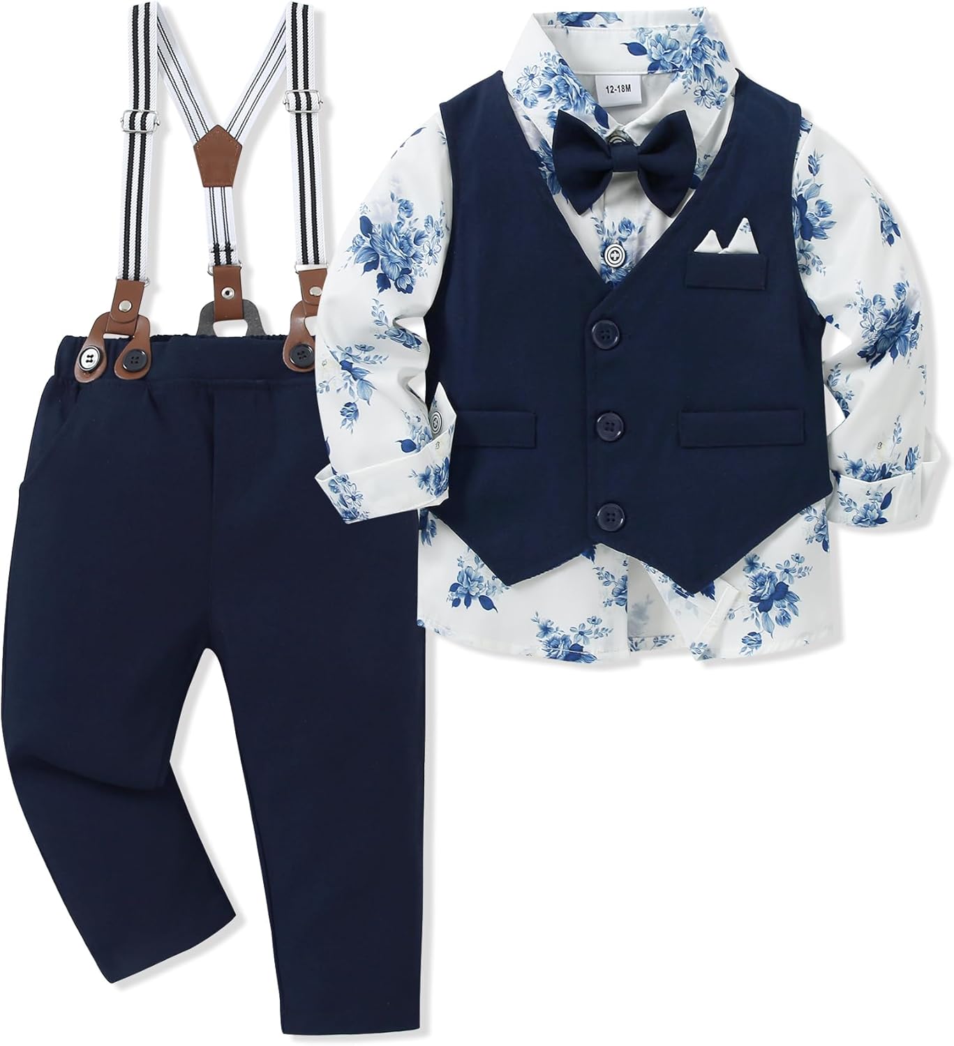 Toddler Baby Boy Clothes Suit for Formal Events and Weddings