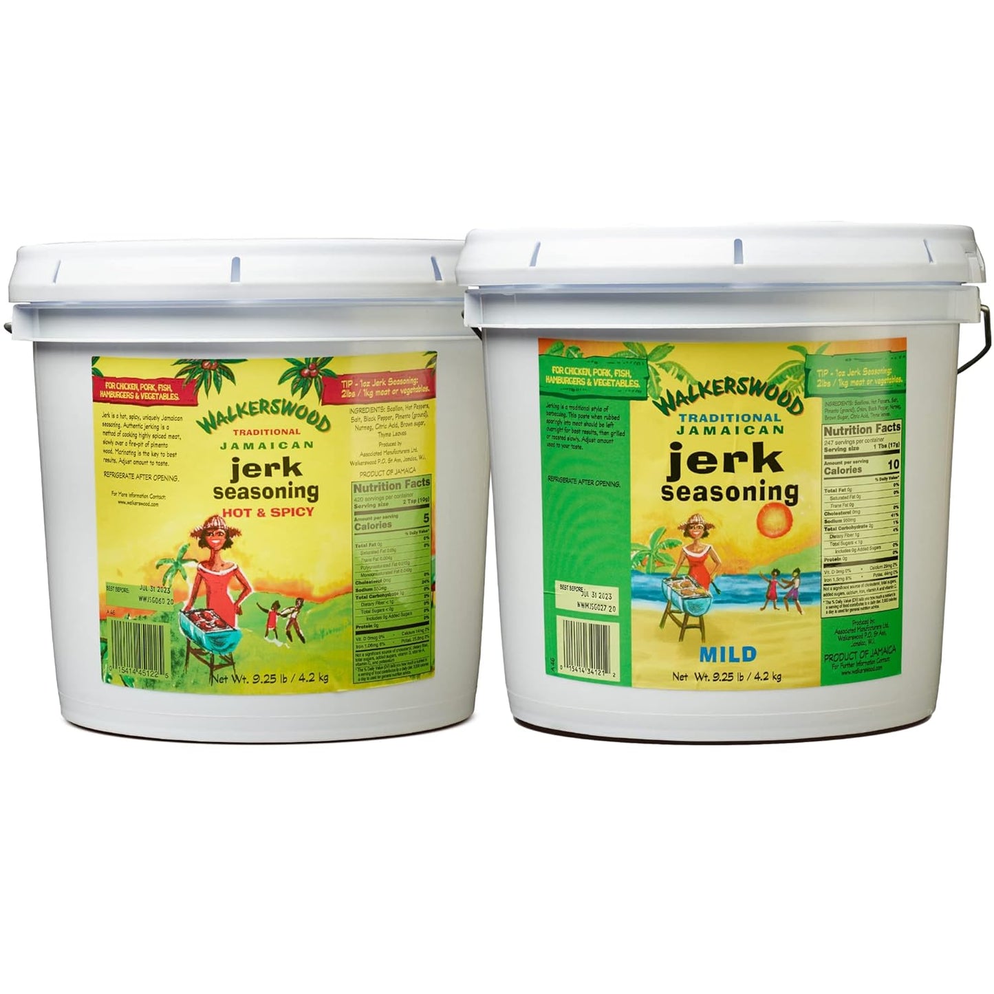 Walkerswood Jerk Seasoning Bulk Bundle for Flavorful Cooking
