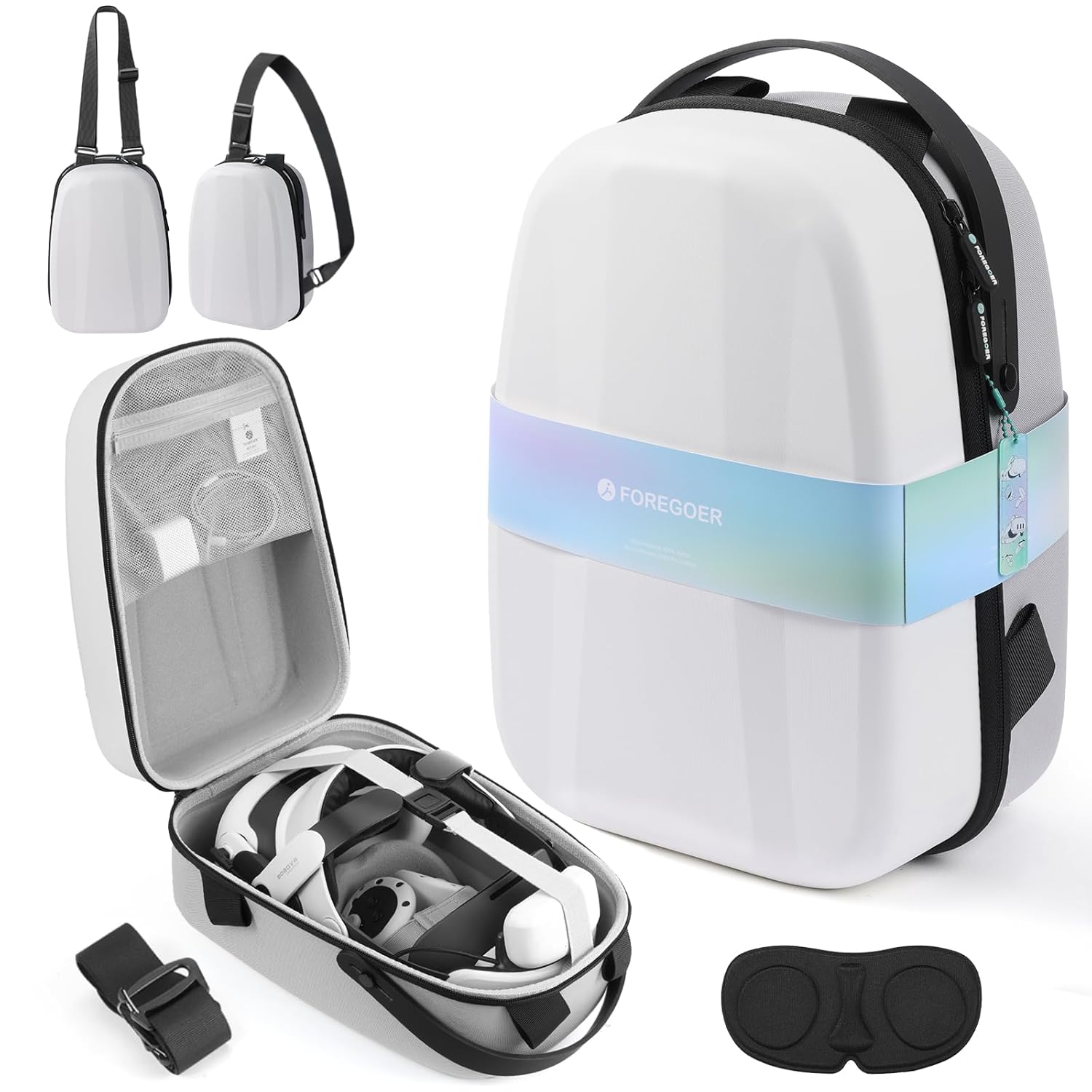 Hard Carrying Case for Meta Quest 3 and Oculus Quest 2 Travel