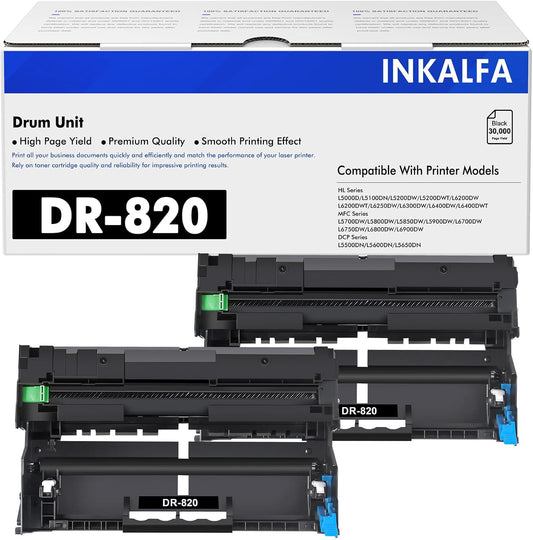DR820 Drum Unit Compatible Replacement for Brother Printers