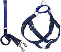 5/8ft SM Navy Freedom No Pull Dog Harness - Adjustable Gentle Control