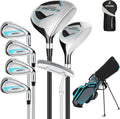 8 Pieces Complete Golf Club Set for Men Left or Right Handed
