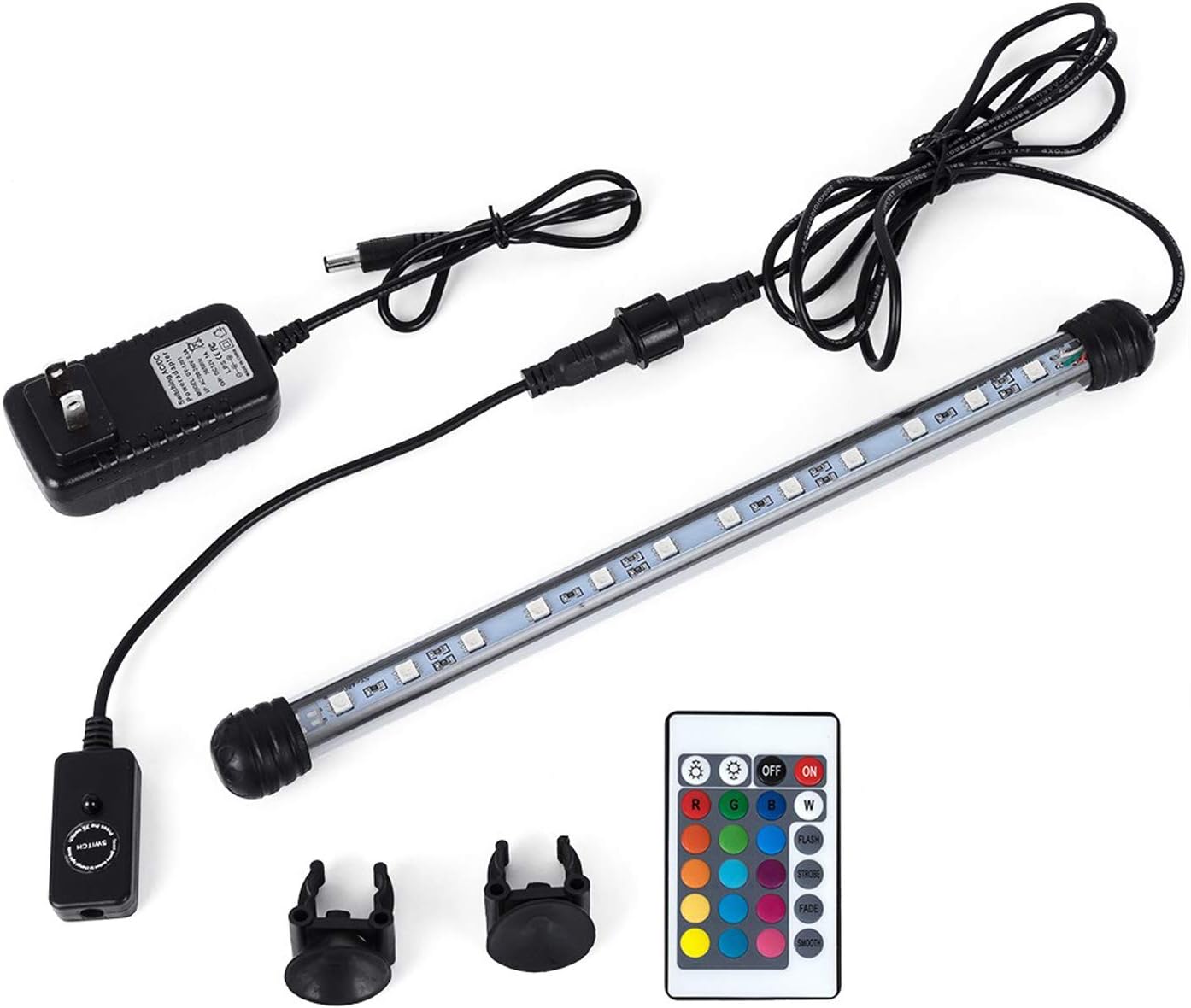 MQ 36 in Submersible LED Aquarium Light for Colorful Tanks