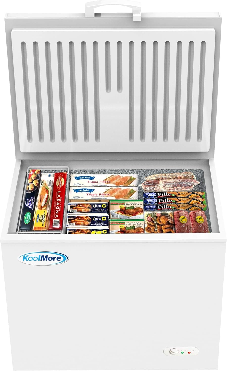 KoolMore SCF-9C Deep Chest Freezer for Home and Commercial Use