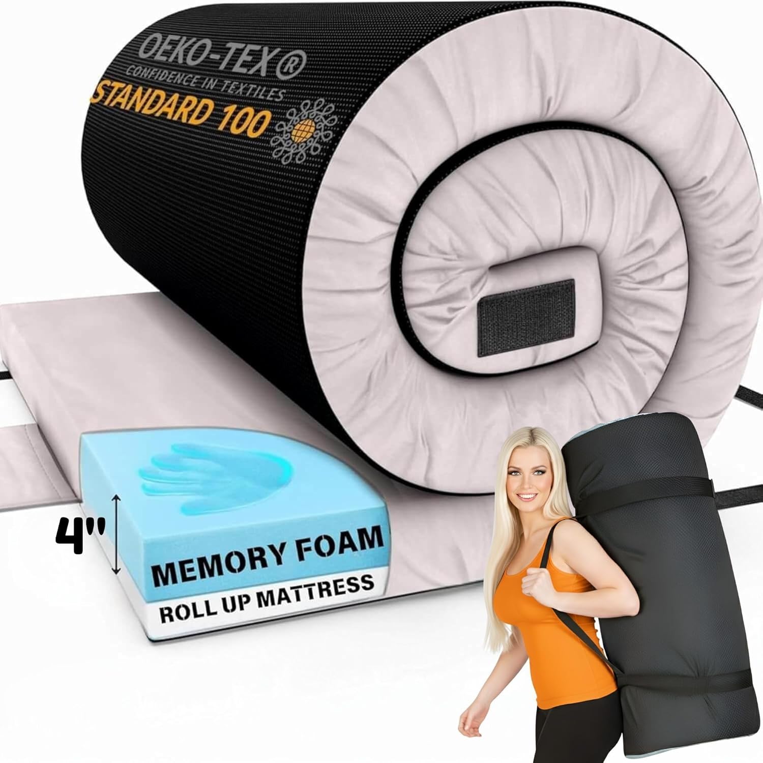 Hazli Matrix Comfort-Cell Memory Foam Camping Mattress Pad Review