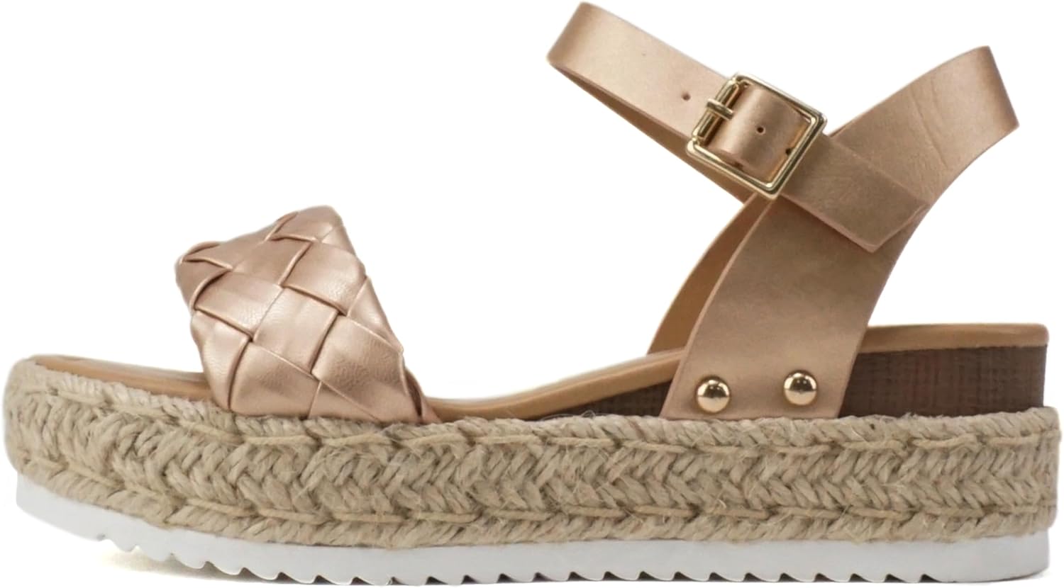 Soda Women Open Toe Ankle Strap Platform Espadrille Sandal Review