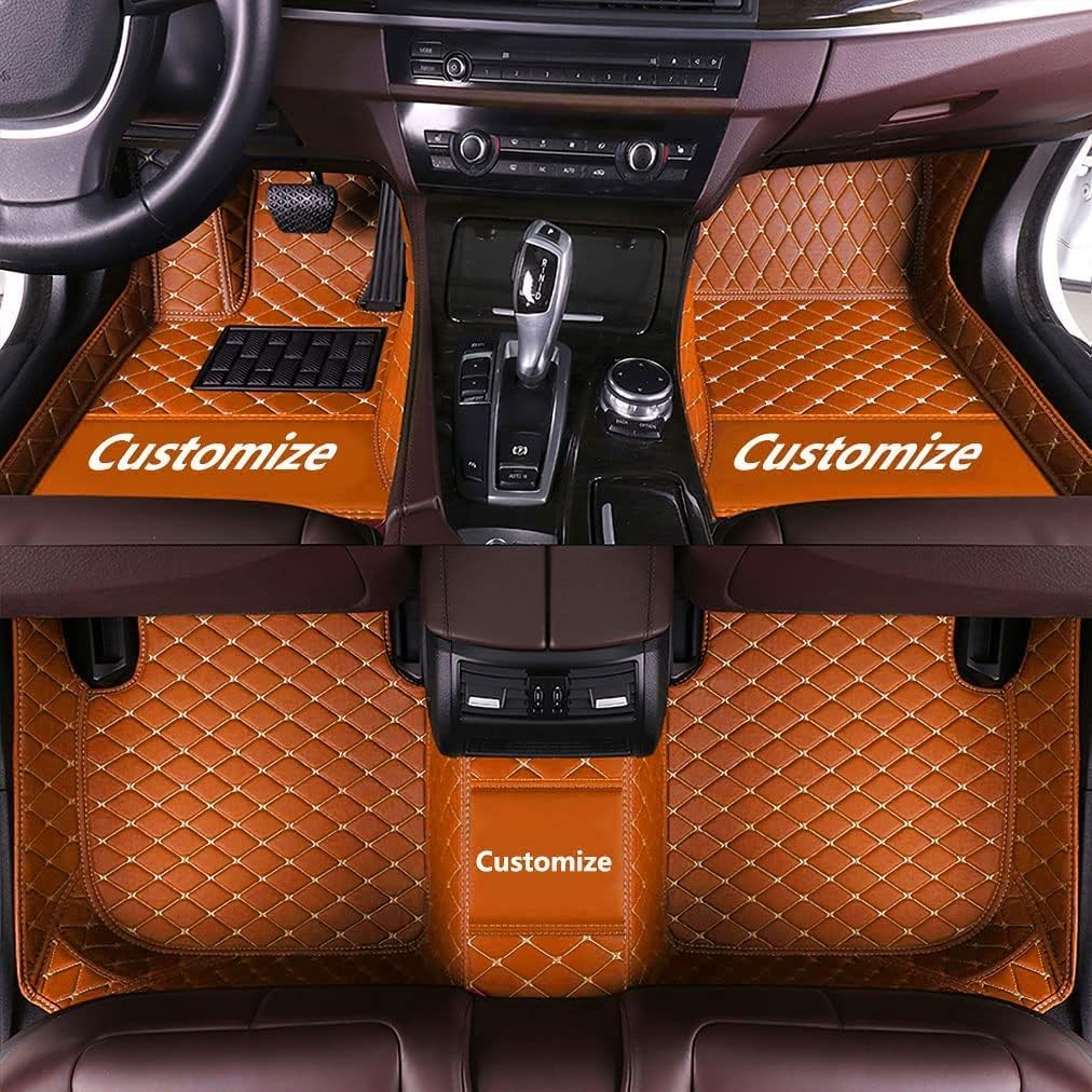 Custom Fit Car Floor Mats - Premium Leather Liners for Vehicles