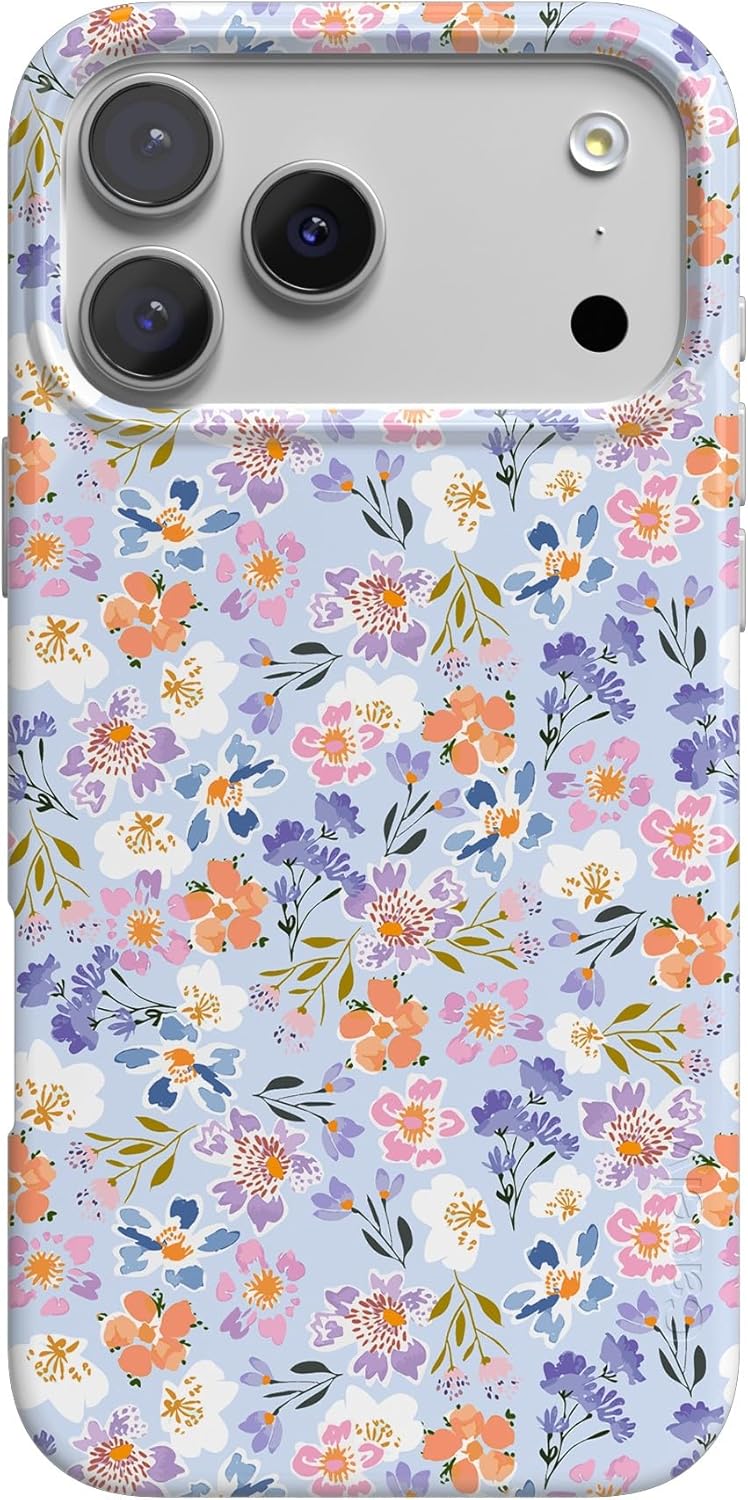Casely iPhone 17 Pro Case - Poppy Meadows Floral Design
