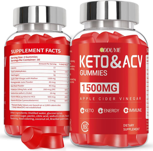 Brilhante Keto ACV Gummies - Energy Boost & Immune Support