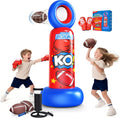 Inflatable Punching Bag for Kids - 2-in-1 Fun and Fitness