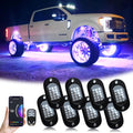 YiLaie Rock Lights for Trucks - RGB LED Pods with APP Control