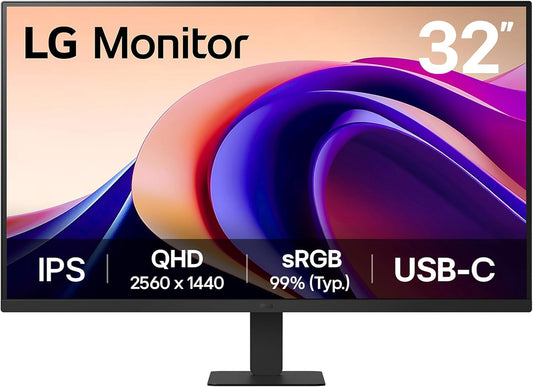 LG 32U631A-B 32-inch QHD Monitor with HDR10 and USB-C