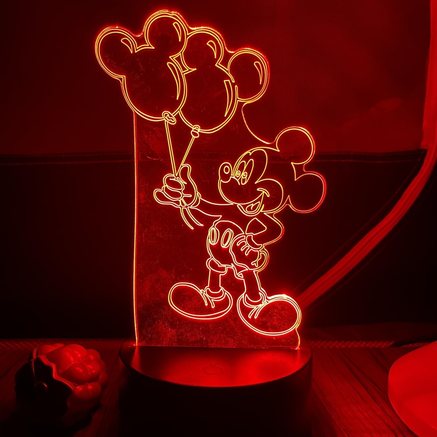 Remote Controlled Mickey 3D LED Night Light