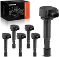 Ignition Coil Packs 6PCS Compatible with Acura Honda Saturn - Reliable