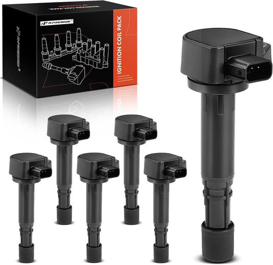 6PCS Ignition Coil Packs for Acura Honda Saturn V6 Vehicles