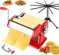 9-Setting Stainless Steel Pasta Maker for Perfect Spaghetti