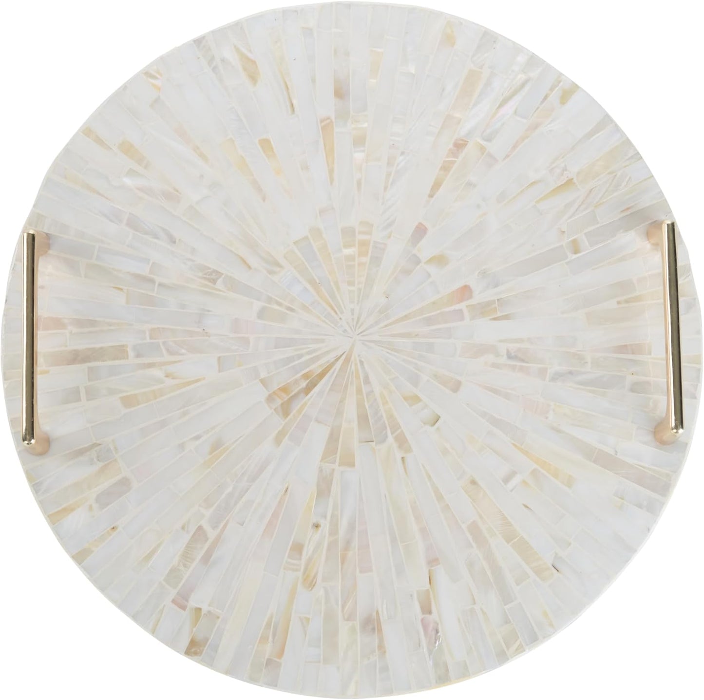PEMAR Mother of Pearl Decorative Tray for Elegant Display