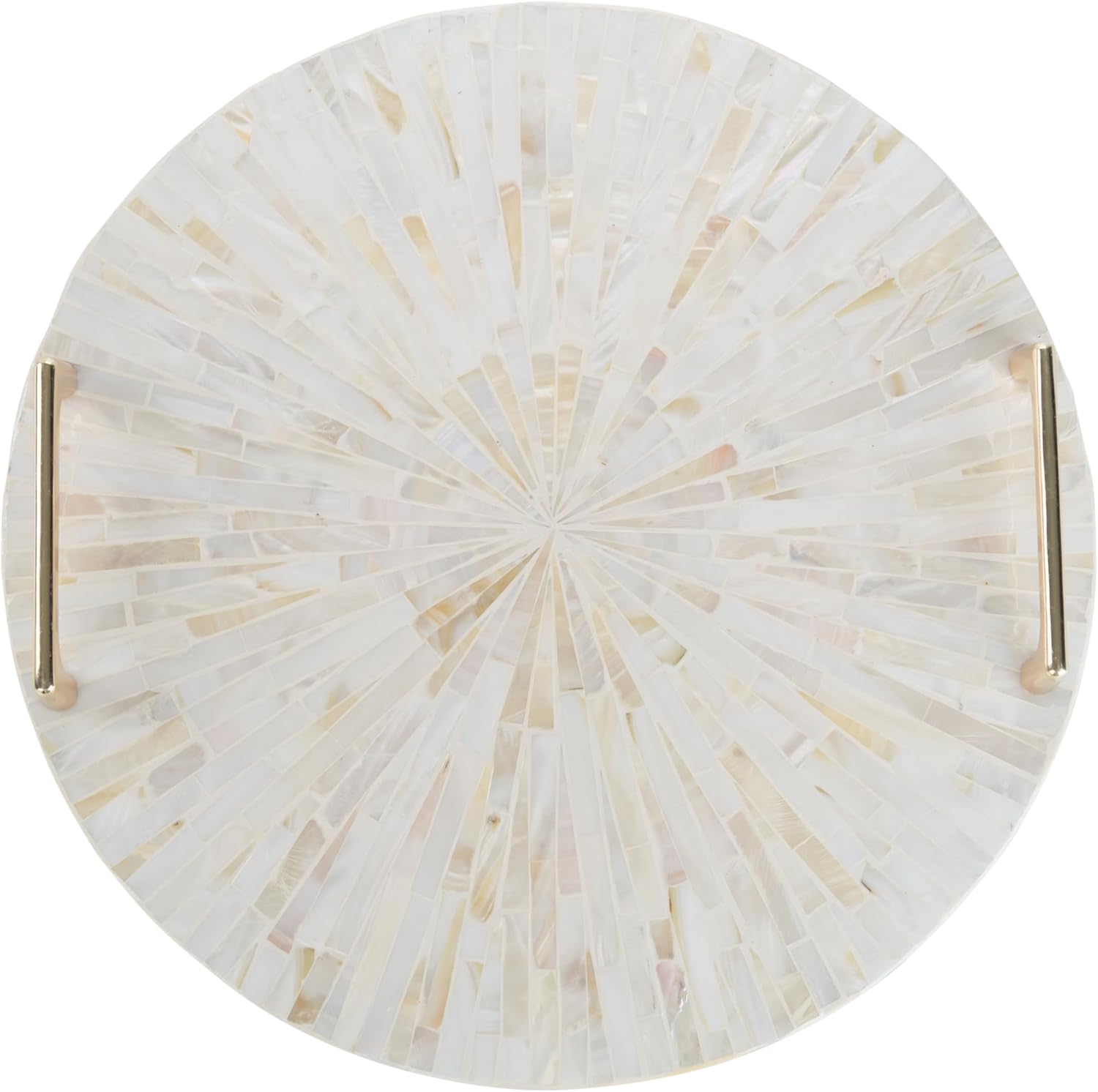 PEMAR Mother of Pearl Decorative Tray for Elegant Display
