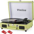Portable Retro Bluetooth Vinyl Record Player with Hi-Fi Sound