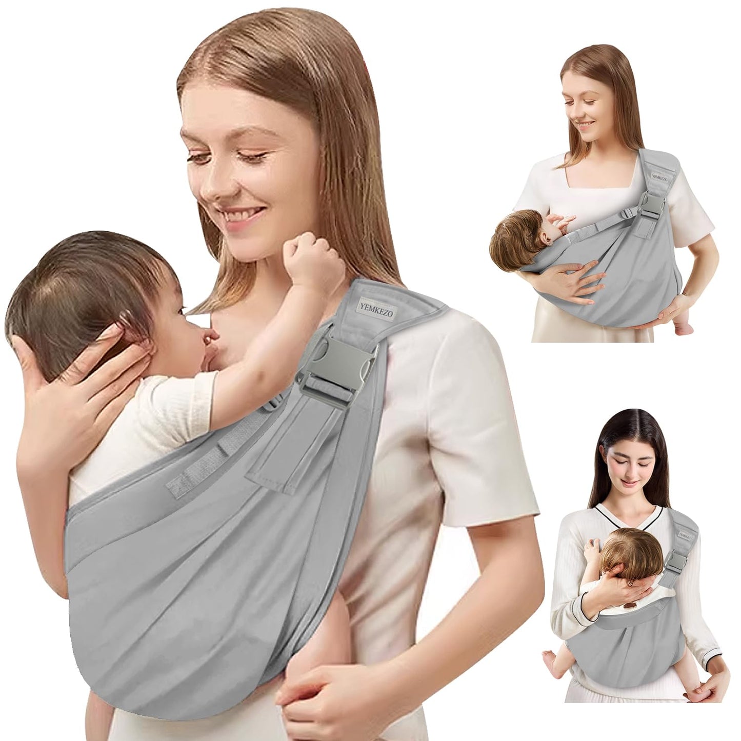 YEMKEZO Baby Sling: Labor-Saving, All-Season Comfort