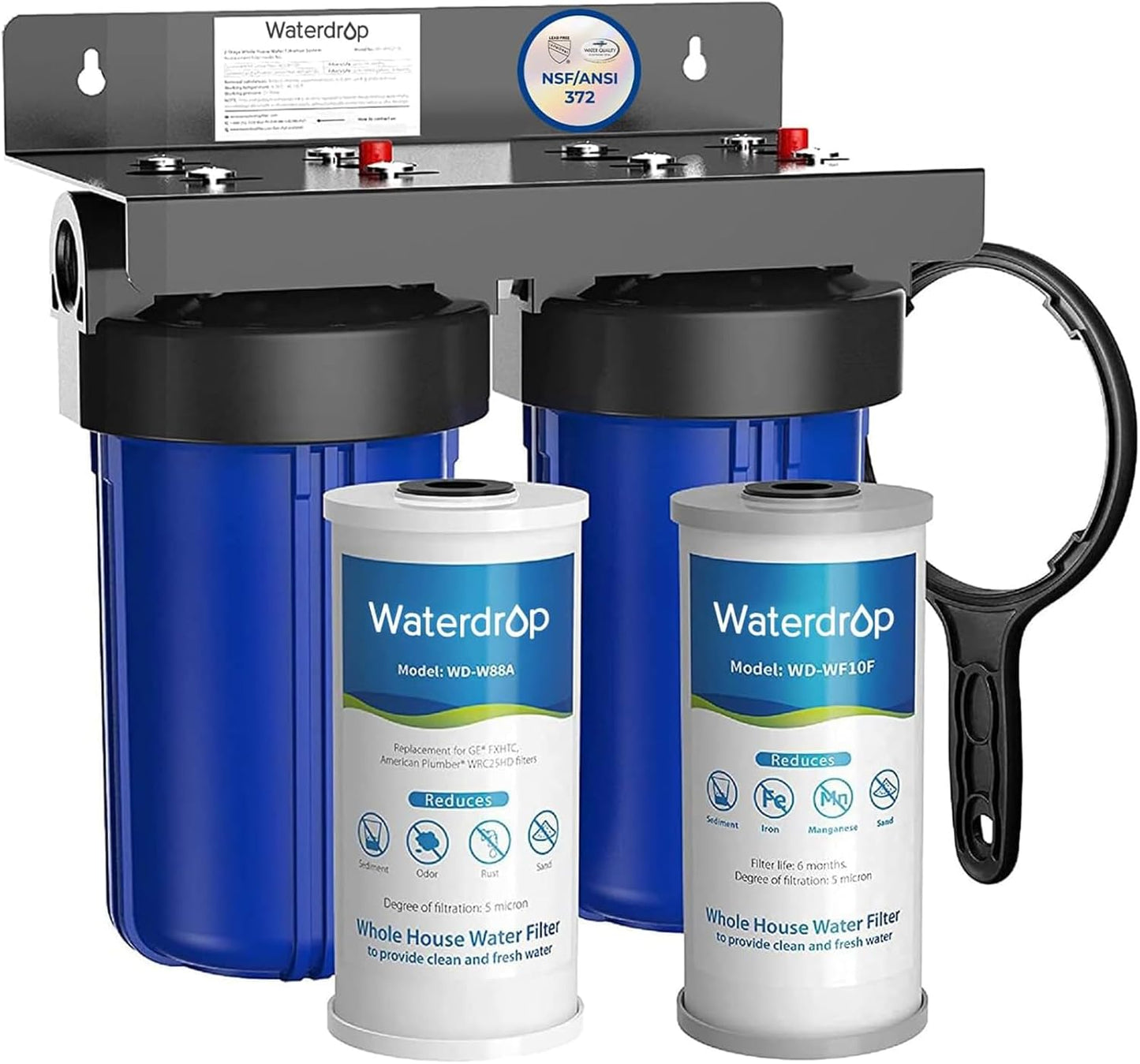 Waterdrop Whole House Water Filter System for Clean Water