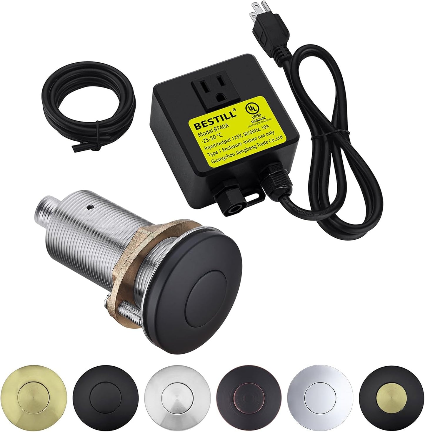 BESTILL Garbage Disposal Air Switch Kit for Easy Installation