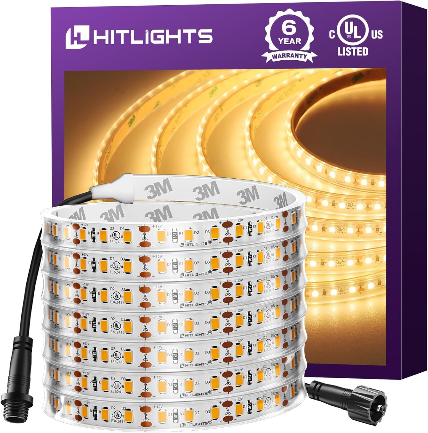 HitLights Outdoor LED Strip Lights Waterproof 2700K Review
