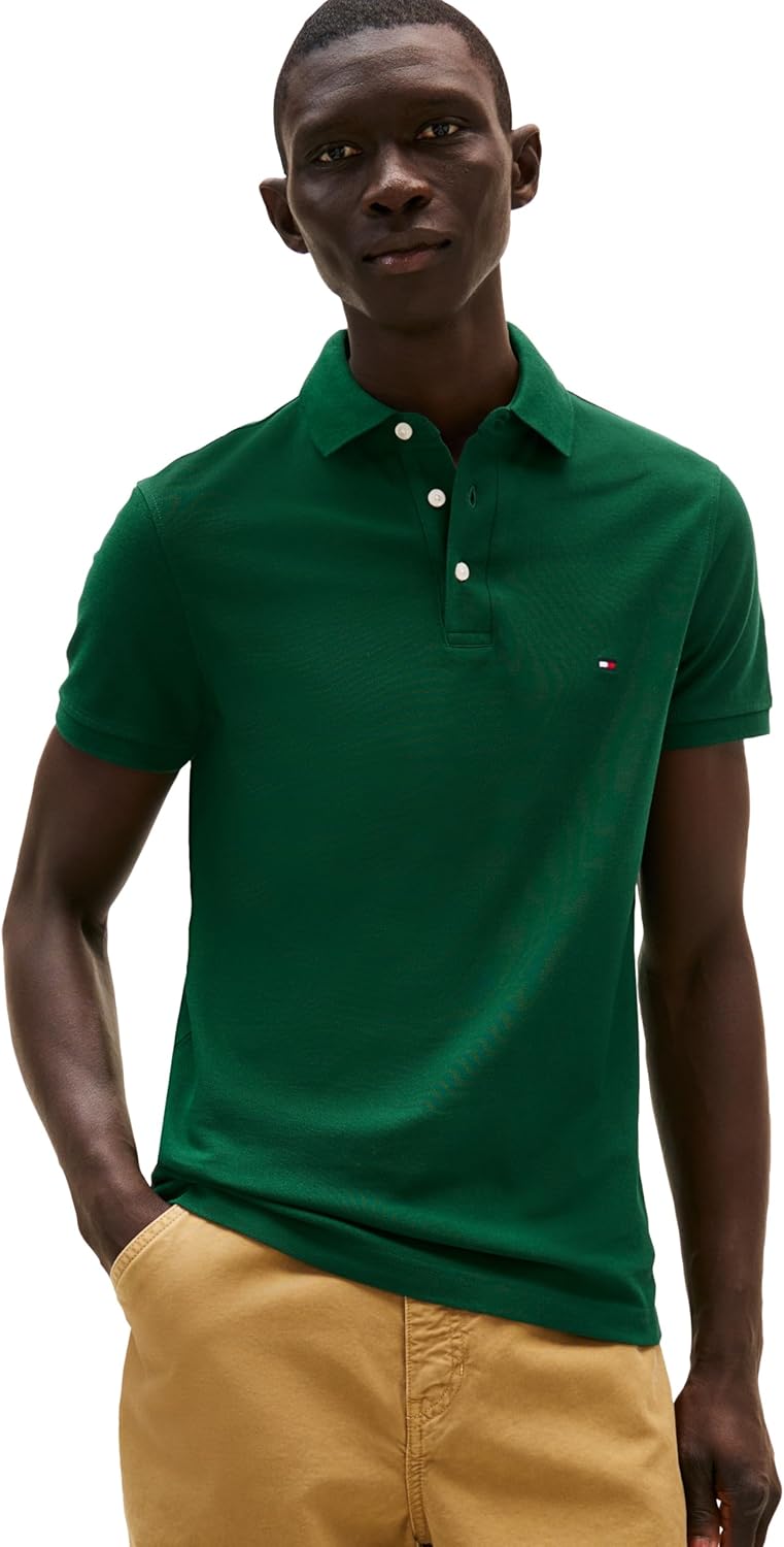 Tommy Hilfiger Men's Slim Fit Short Sleeve Polo Shirts Review