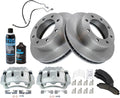 TRQ Front Brake Pad & Rotor Kit Ceramic Compatible with 2000-2004 Ford