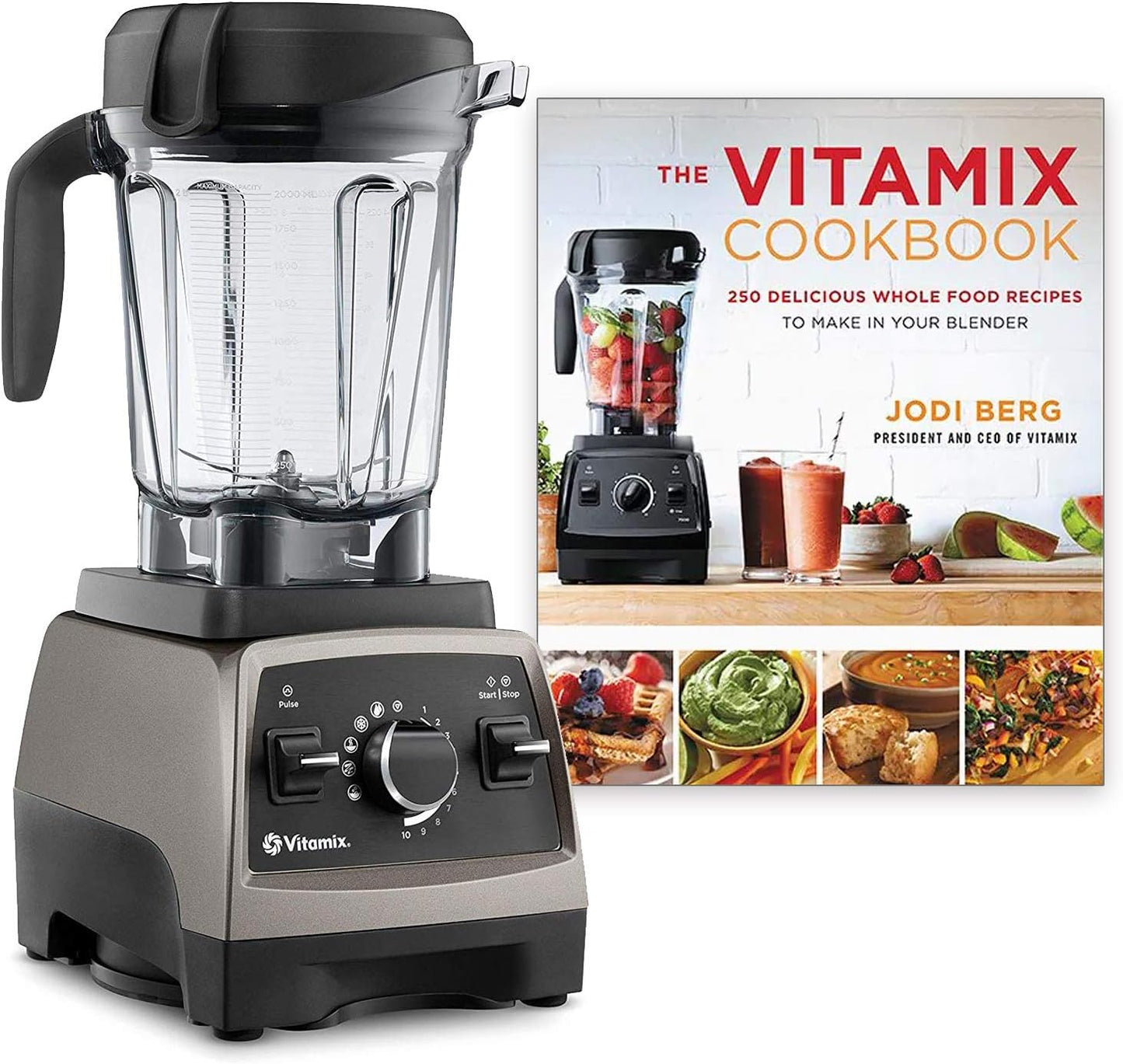 Vitamix Pro 750: Professional-Grade Blender + Cookbook