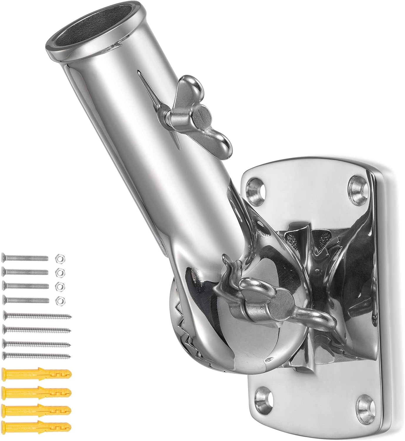 Heavy Duty Flag Pole Bracket for 1inch Flag Pole Mounting