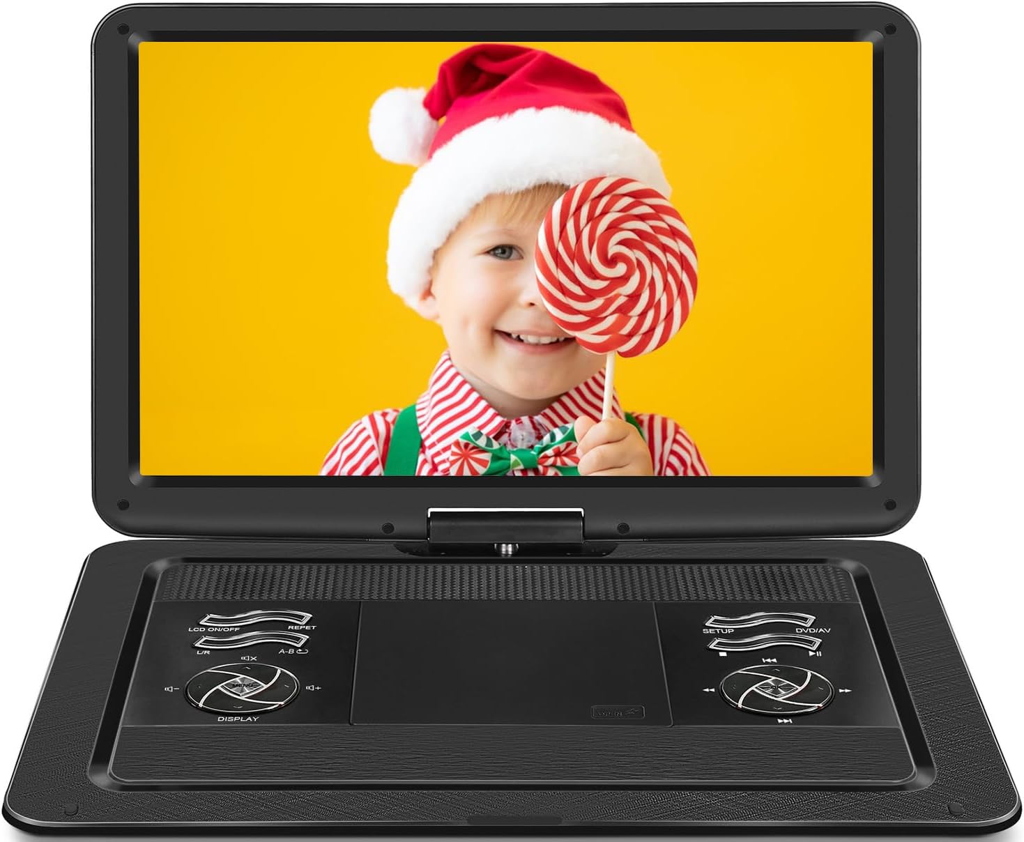 HOPYOP 19.6 Portable DVD Player with 17.1 HD Swivel Screen