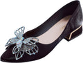 Women's Pumps Closed Toe Chunky Heels - Comfortable Work & Wedding