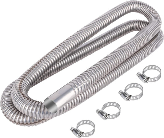 Flexible Diesel Heater Exhaust Pipe - 78.7 Stainless Steel