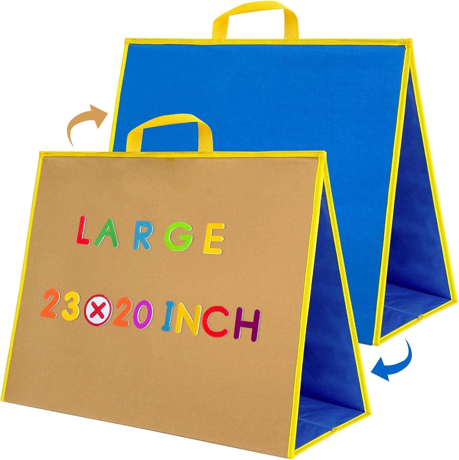 Large Felt Flannel Board for Interactive Learning and Storytelling