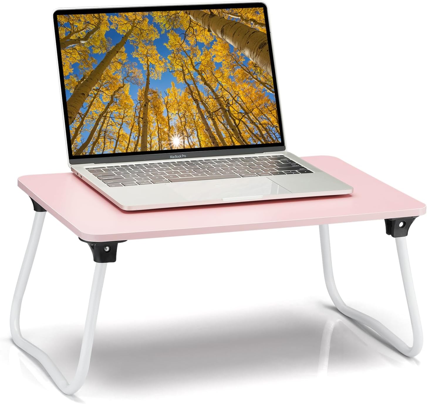 Portable Pink Lap Desk - Lightweight & Foldable