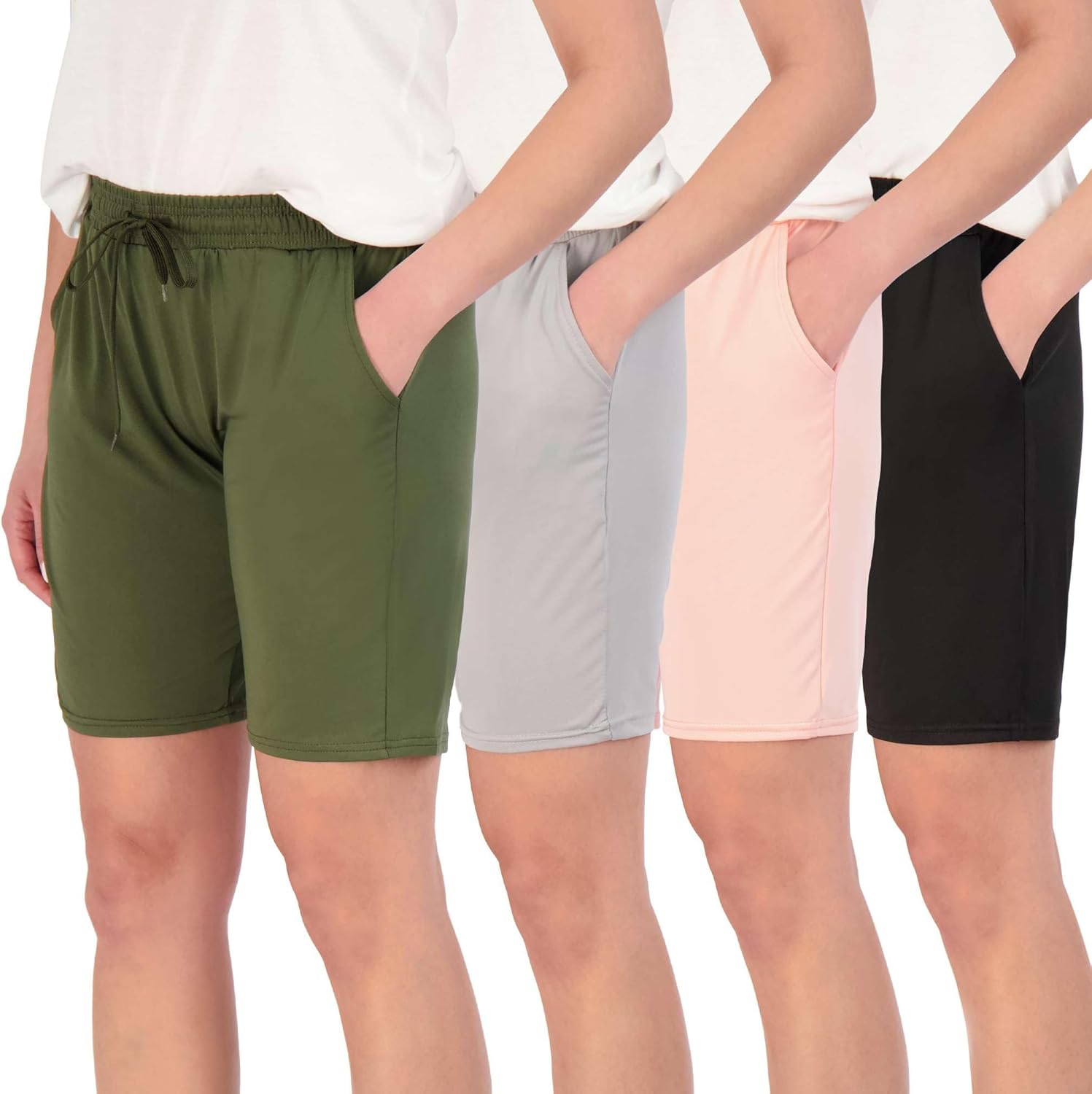 Women's Dry-Fit Athletic 7in Bermuda Shorts for Comfort & Style