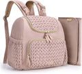 Small Diaper Backpack - Compact 10-Pocket Organizer for Moms