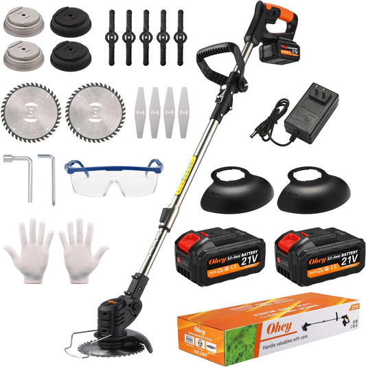 Cordless Weed Wacker for Efficient Lawn and Garden Care