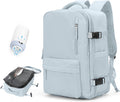 Vacuum Travel Backpack with Pump - Carry On Compression Pack