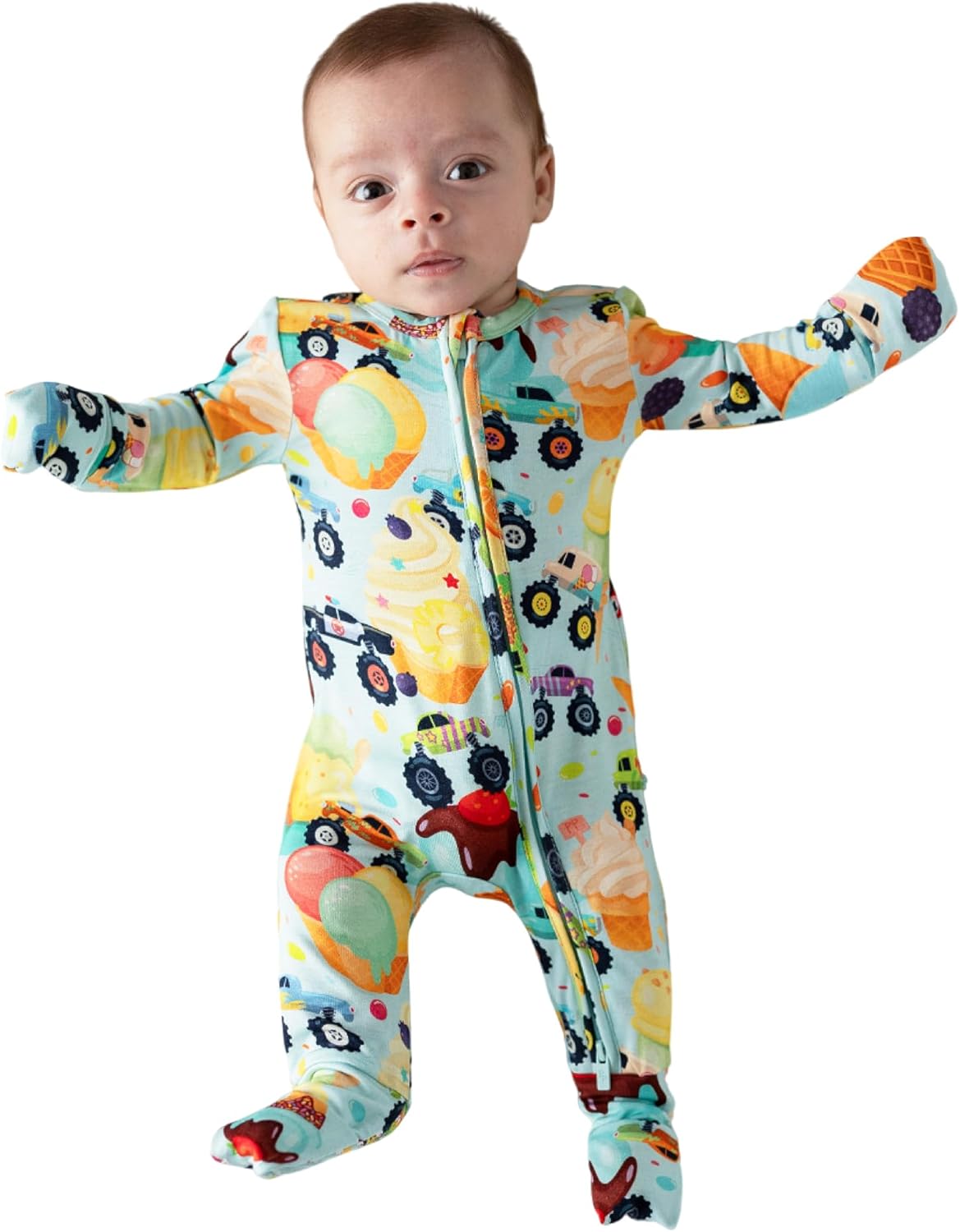 Posh Peanut Convertible Baby Sleepers for Easy Diaper Changes