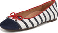 Vionic Klara Ballet Flat Cameo Rose Leather - Supportive Everyday Flat
