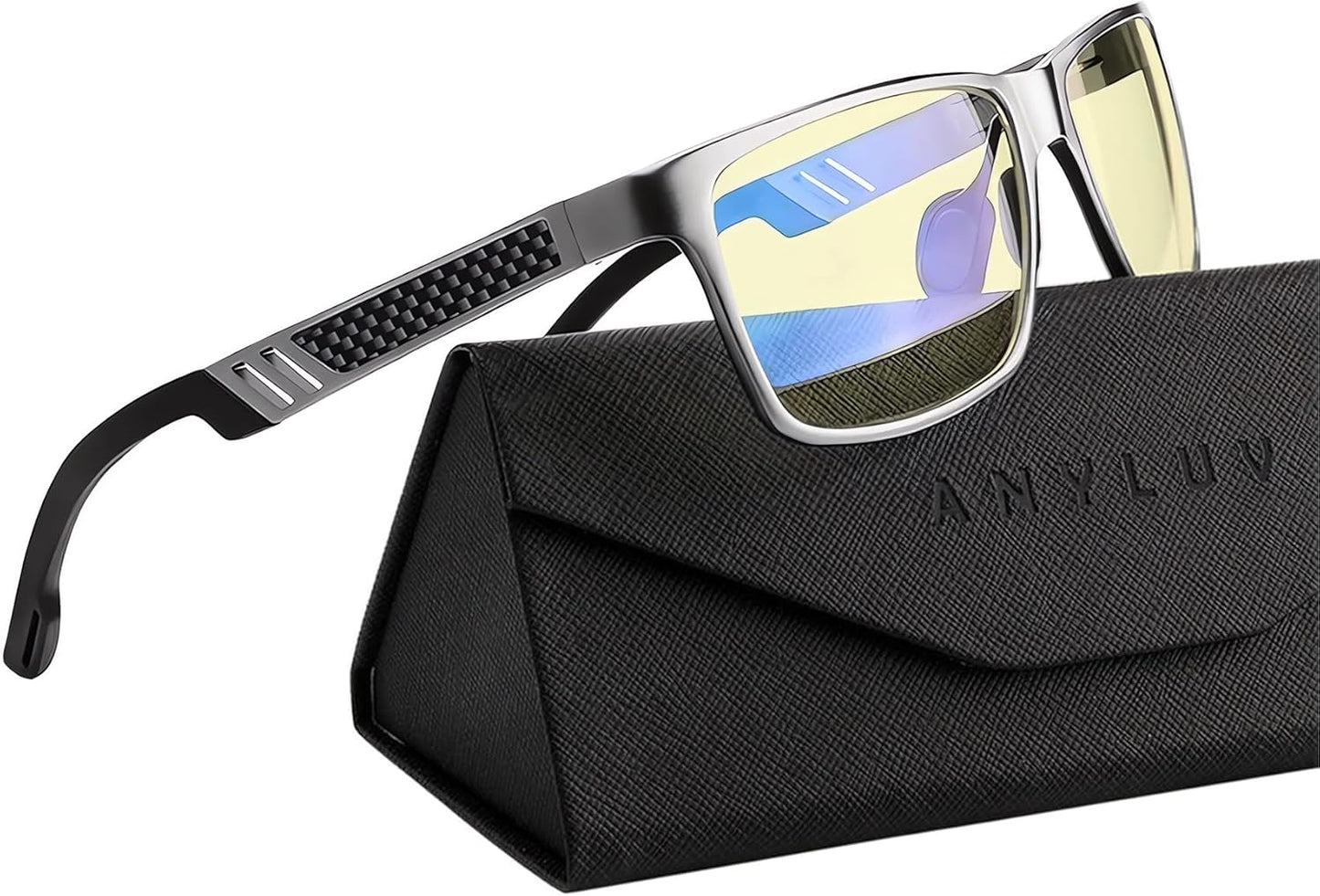 ANYLUV Blue Light Blocking Glasses for Men - Eye Protection