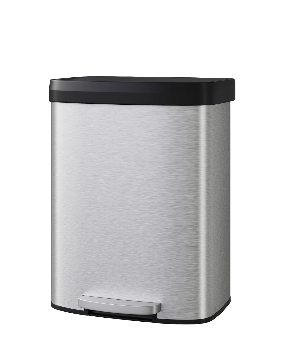 Garvee 16 Gallon Stainless Steel Trash Can with Lid for Kitchen