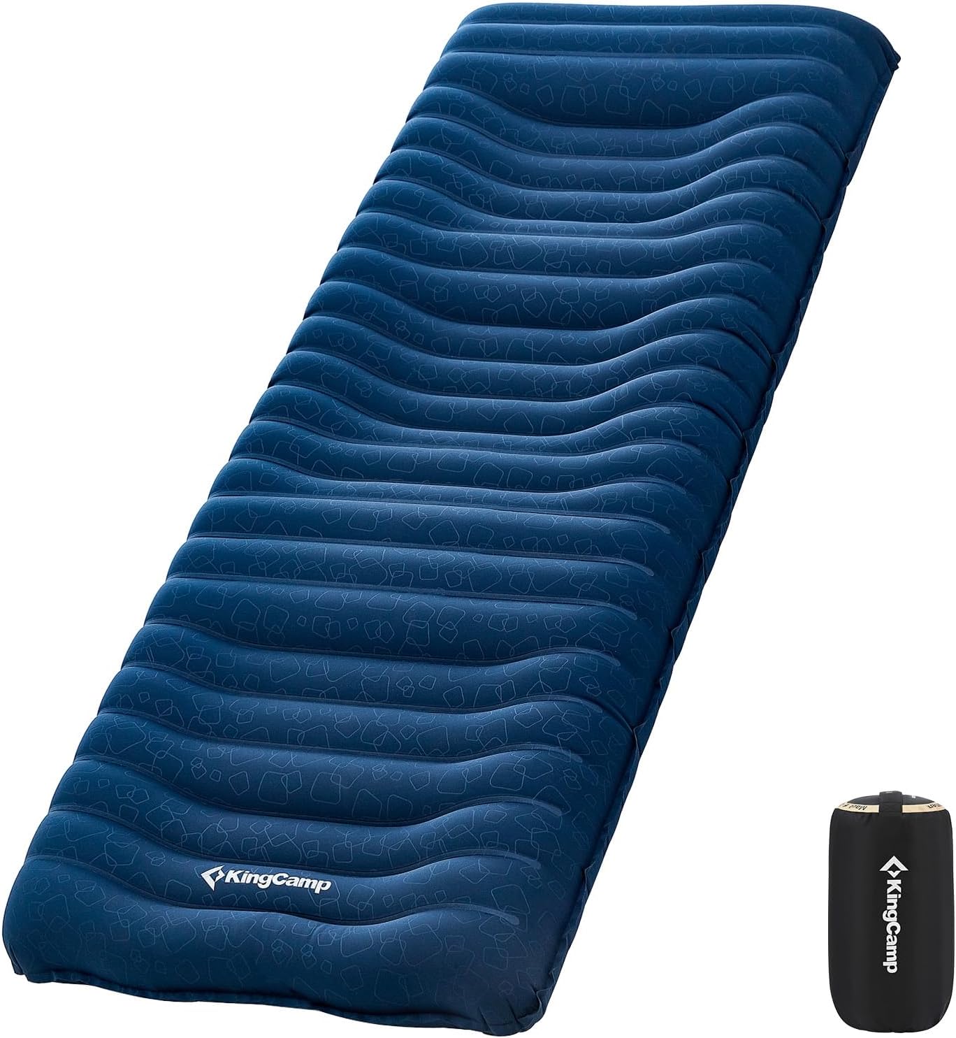 KingCamp Ultralight Inflatable Sleeping Pad for Camping Comfort