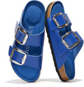 Project Cloud Genuine Leather Flat Sandals for Women - Memory Foam
